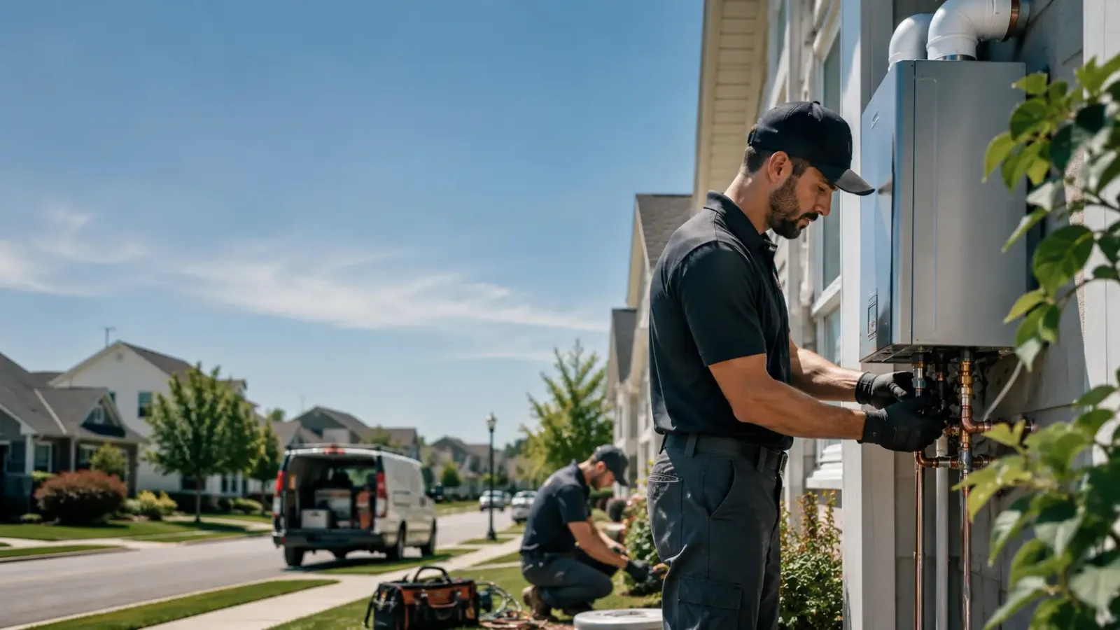 Tankless Water Heater Installation in Del City, OK
